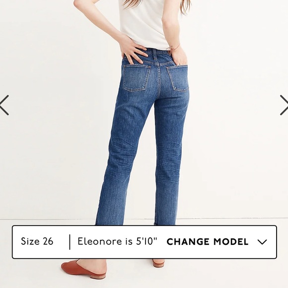 Madewell The High-Rise Slim Boyjean Denim Jeans size 28 - Picture 3 of 10